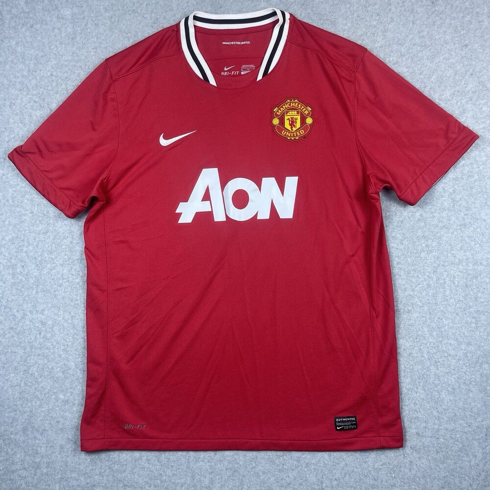 Manchester United 2011 2012 Home Football Soccer Shirt Jersey Nike 423932-623